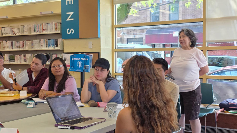 Creative Writing Workshop Sept. 2025 Queens Library at Corona