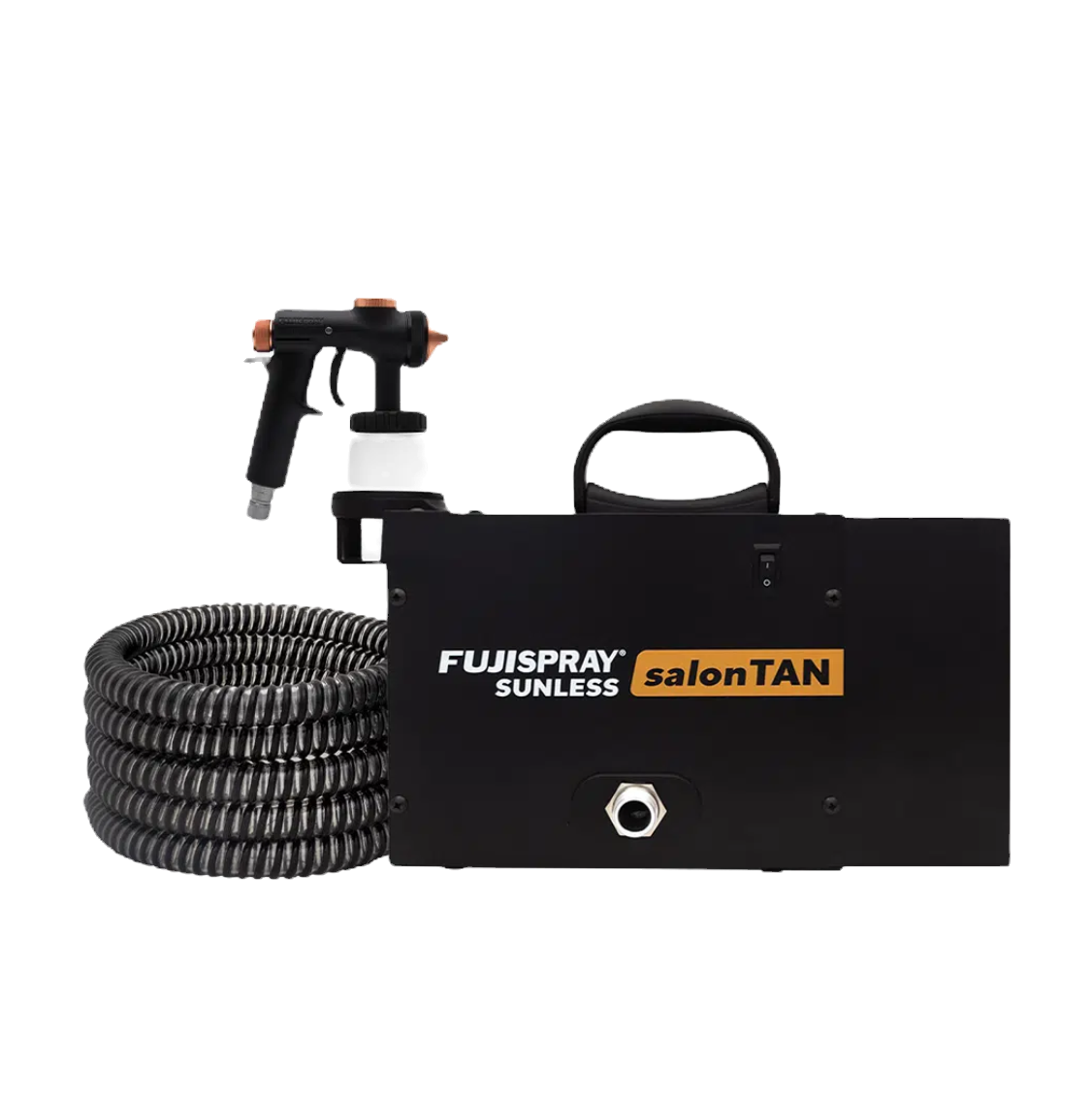 Professional spray tan kit for professionals with unit, gun, and hose