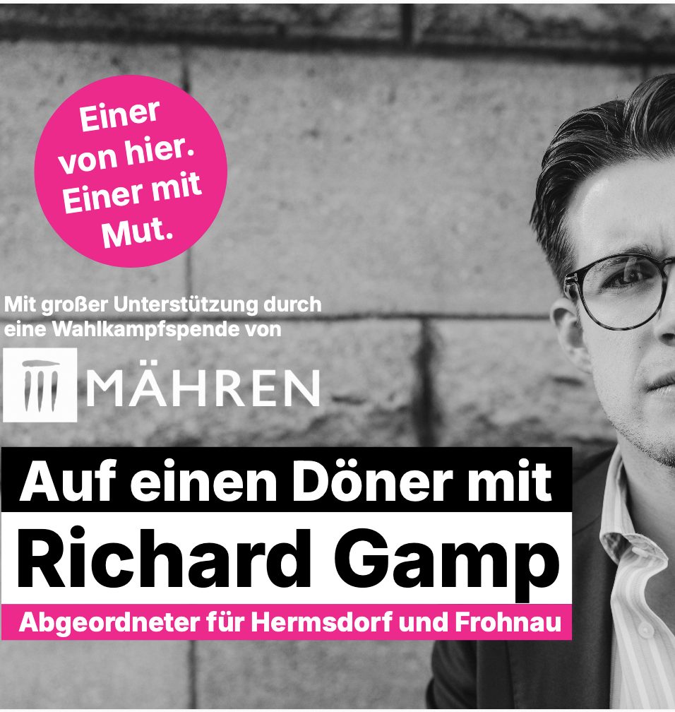 Einladung: Auf einen Döner mit Ihrem Wahlkreiskandidaten am 16.09. um 18 Uhr