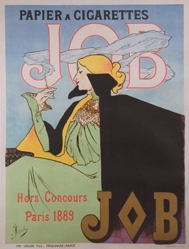 VINTAGE POSTER JOB 56" x 41"