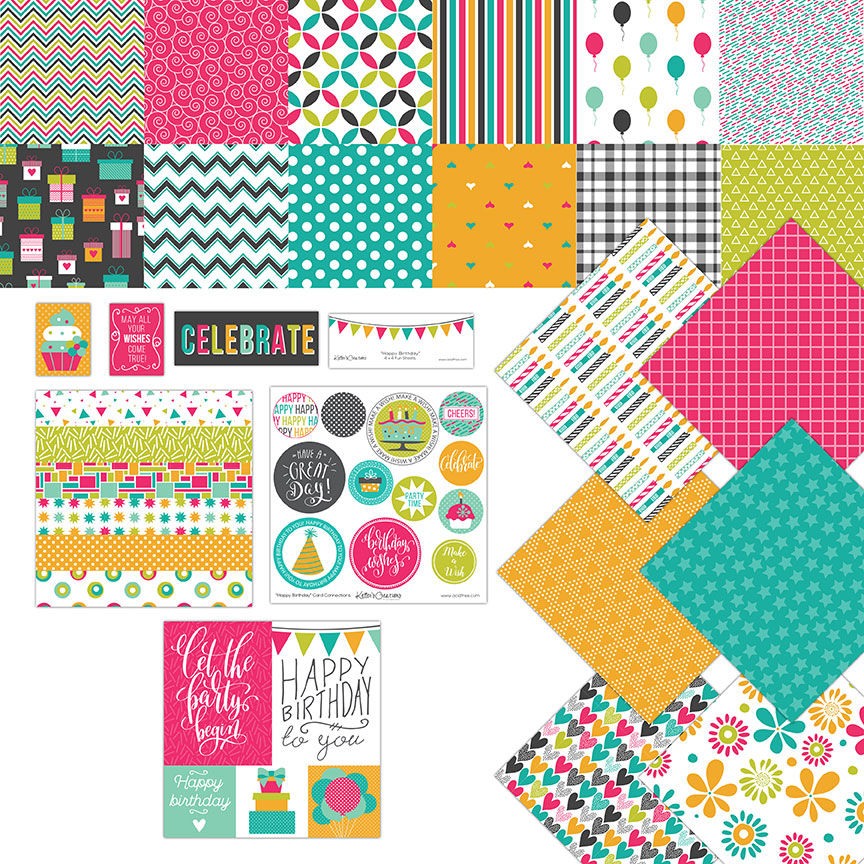 Happy Birthday Card Connection Bundle