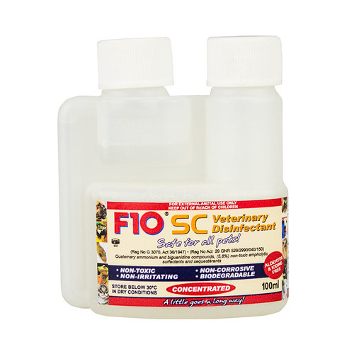F10 SC Veterinary Disinfectant Perry's Reptile Centre UK Reptile