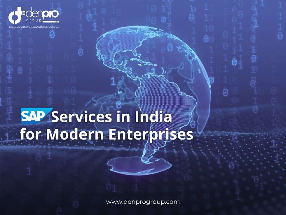 How SAP Services in India Enable Businesses to Scale with Confidence