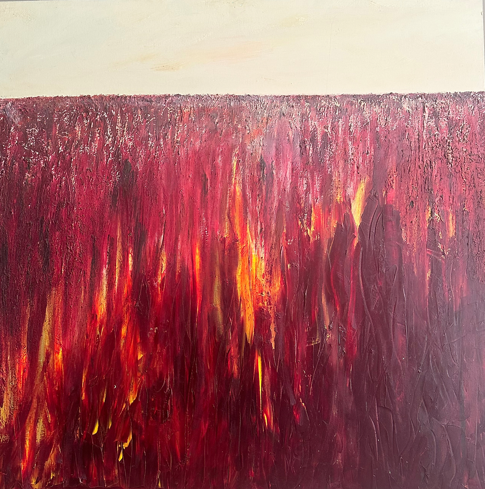 Inferno - Oil on Canvas