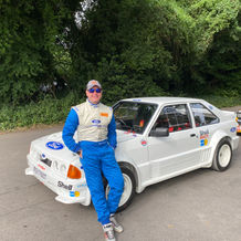 Rare development car drive at the Goodwood Festival of Speed 2022.