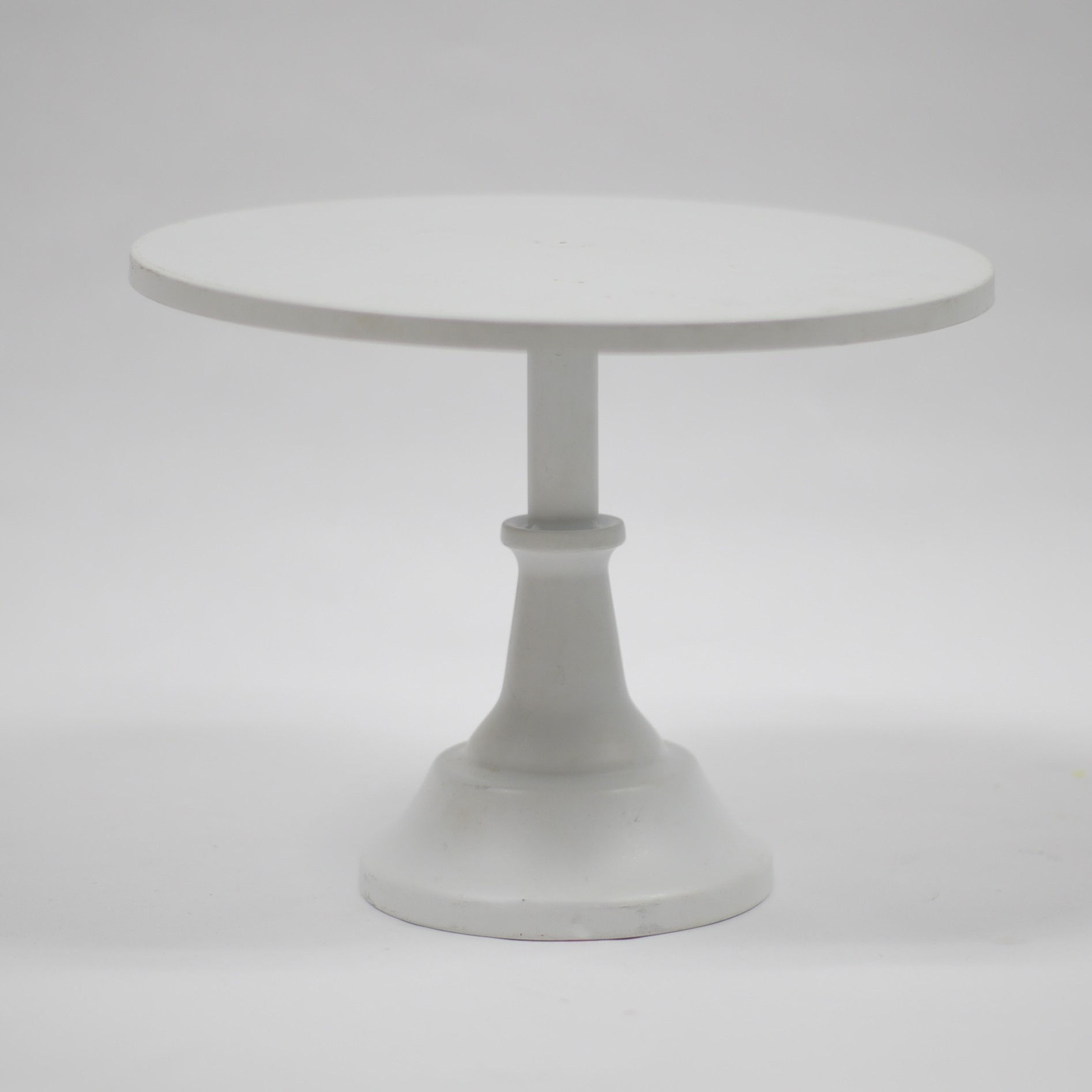 White Iron Cake Stand 12"in