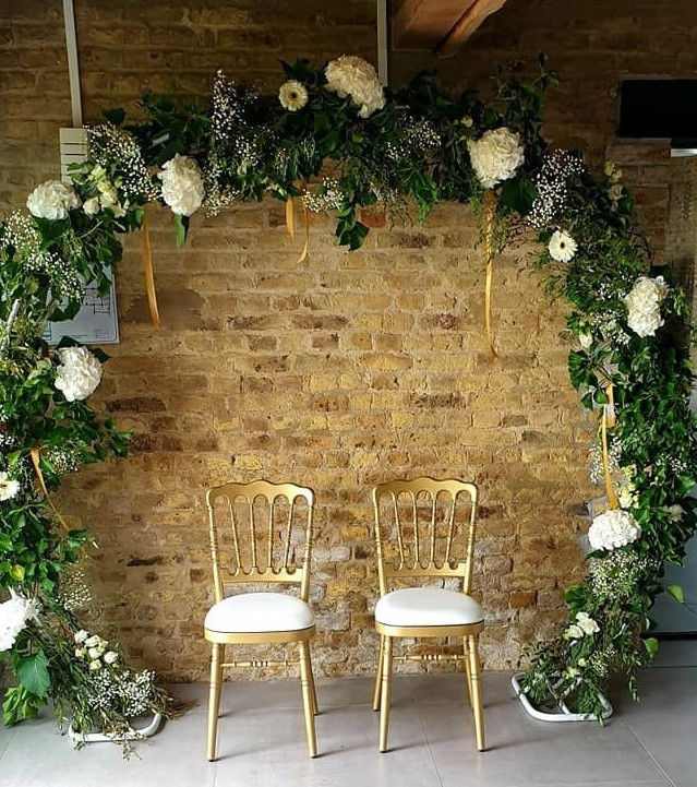 Miniature : Arche ronde blanche