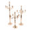 Miniature : Chandelier 5 Branches Rose Gold