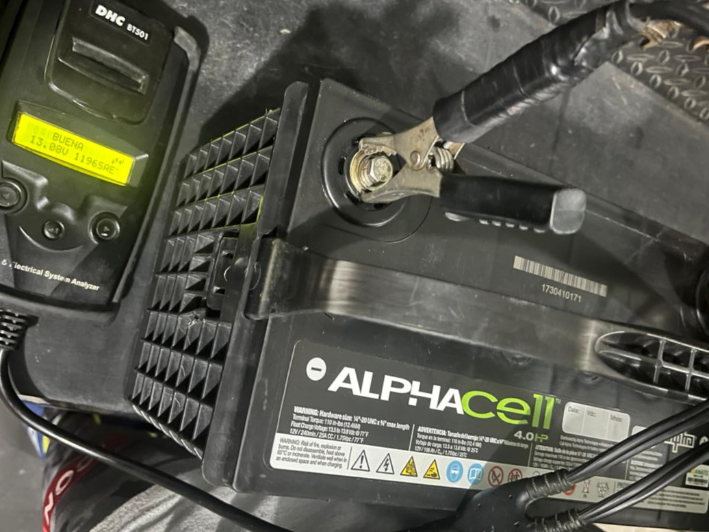 Batería Usada 30h seca alphacell
