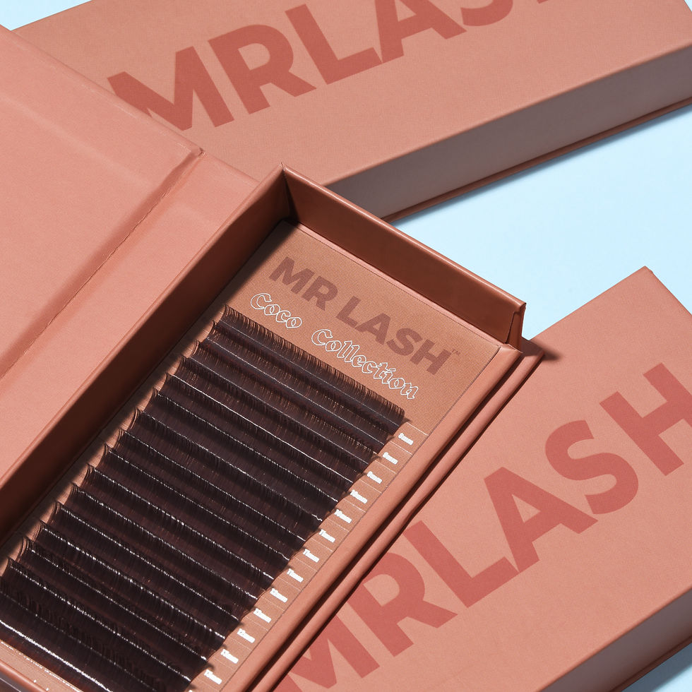 Thumbnail: COCO COLLECTION Brown lashes