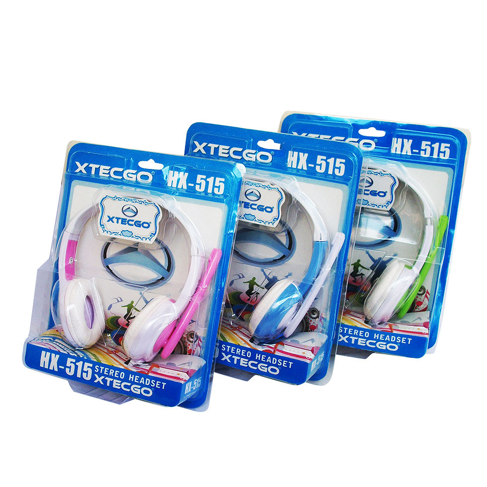 Thumbnail: Headset XtecGo HX-515 - Biru