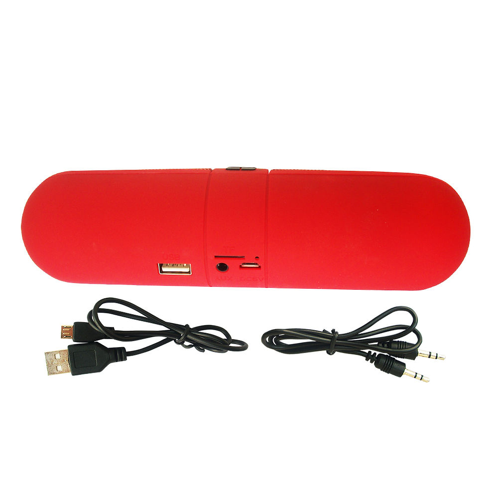 Thumbnail: Speaker Bluetooth Capsule - Merah