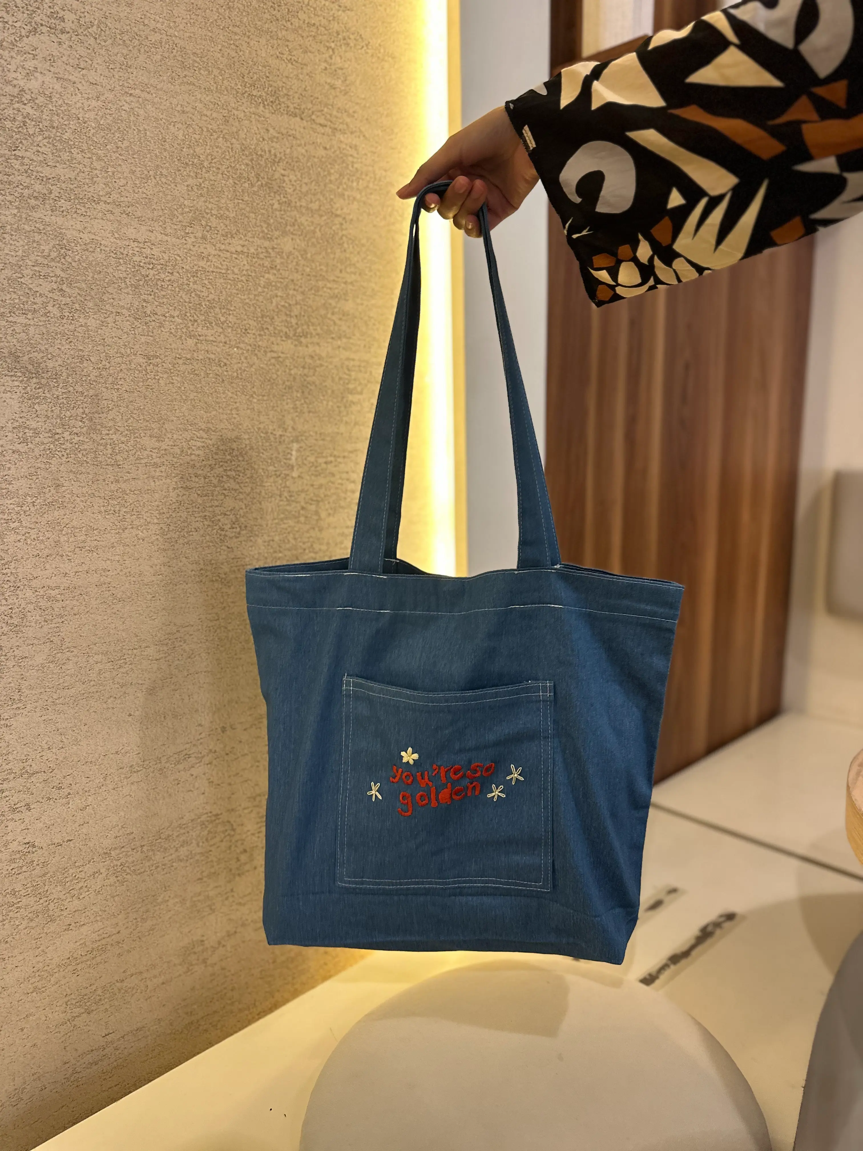 The Denim Darling Tote