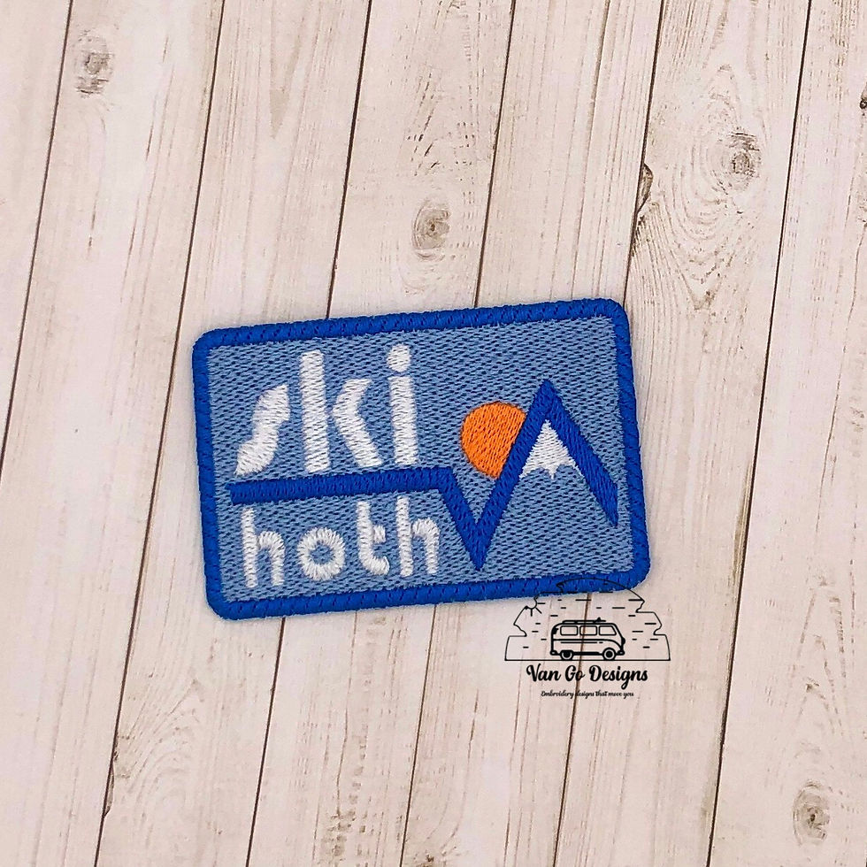 Ski Hoth Patch- DIGITAL DOWNLOAD