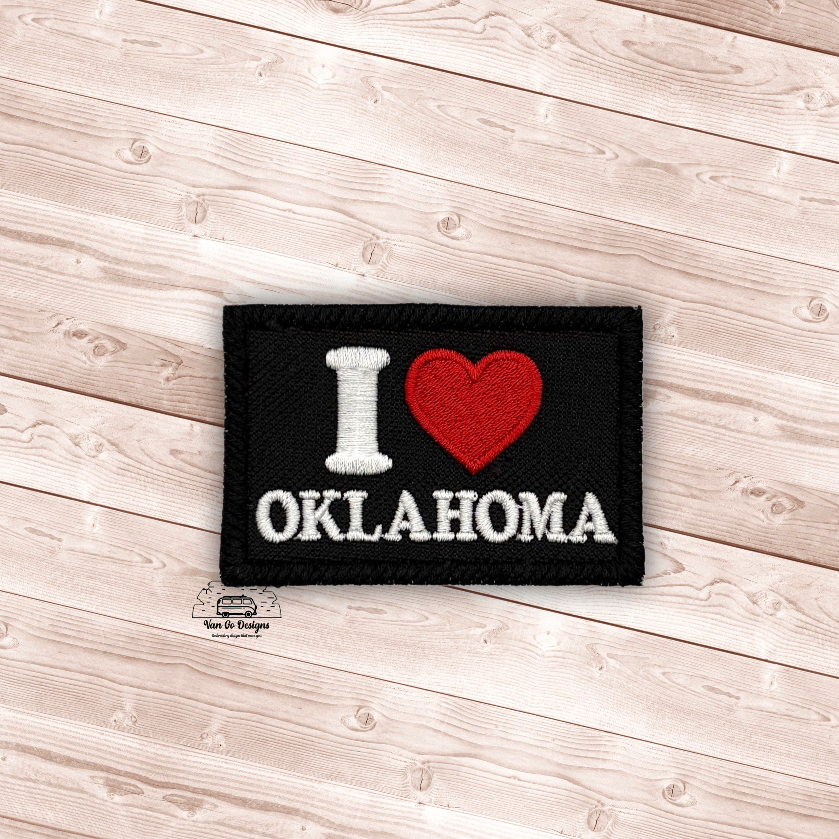 I Love Oklahoma Patch- DIGITAL DOWNLOAD