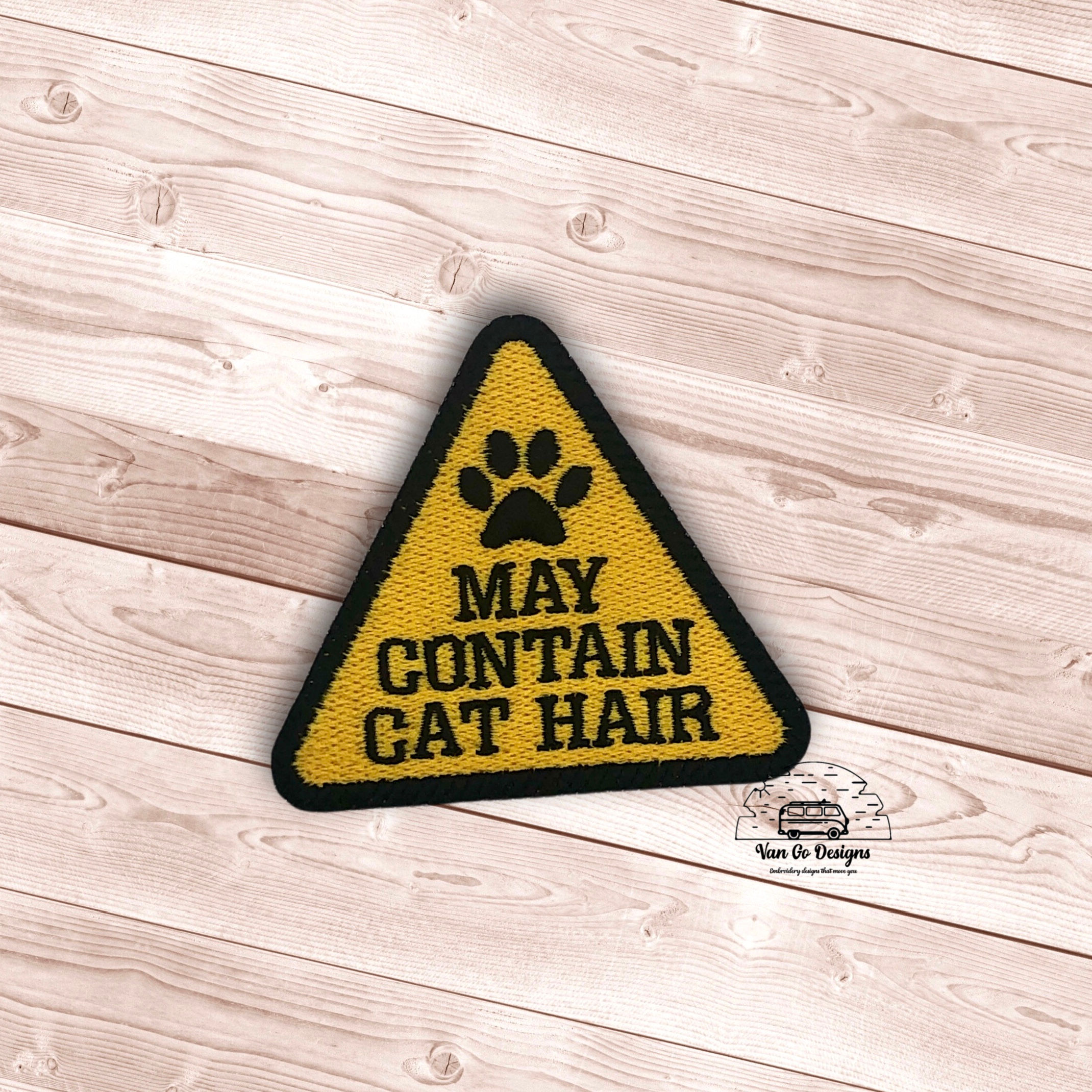 May Contain Cat Hair Patch- DIGITAL DOWNLOAD