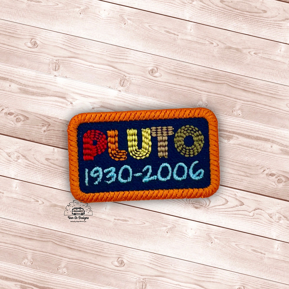 Pluto Patch- DIGITAL DOWNLOAD