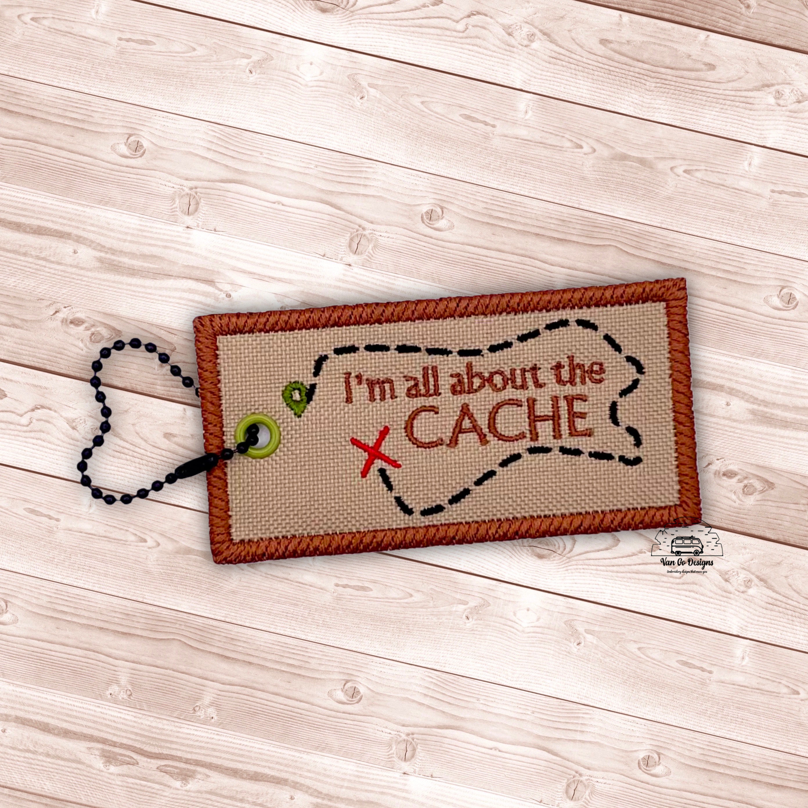 All About the Cache Soft Bag Tag- DIGITAL DOWNLOAD
