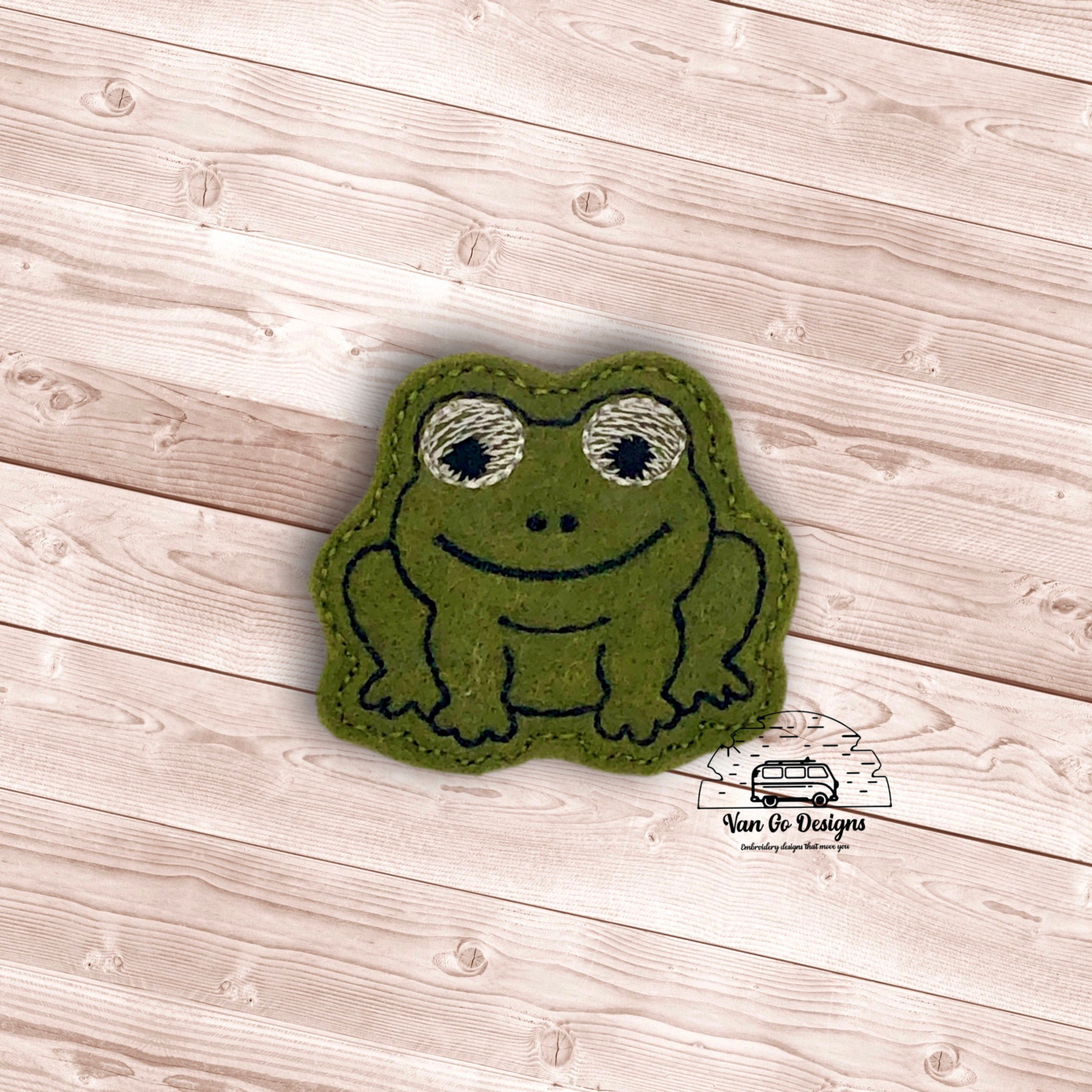 Frog Feltie- DIGITAL DOWNLOAD