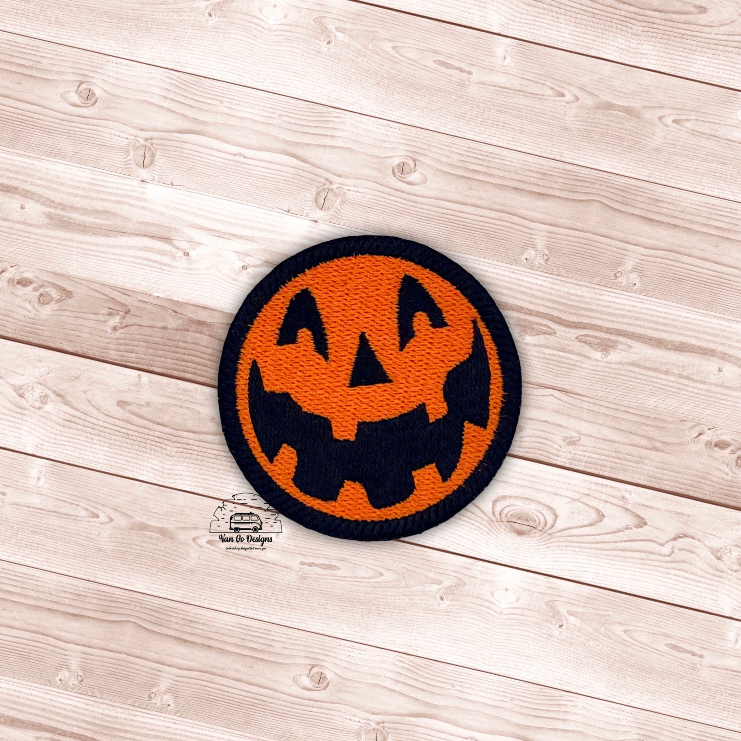 Jack O Lantern Patch- DIGITAL DOWNLOAD