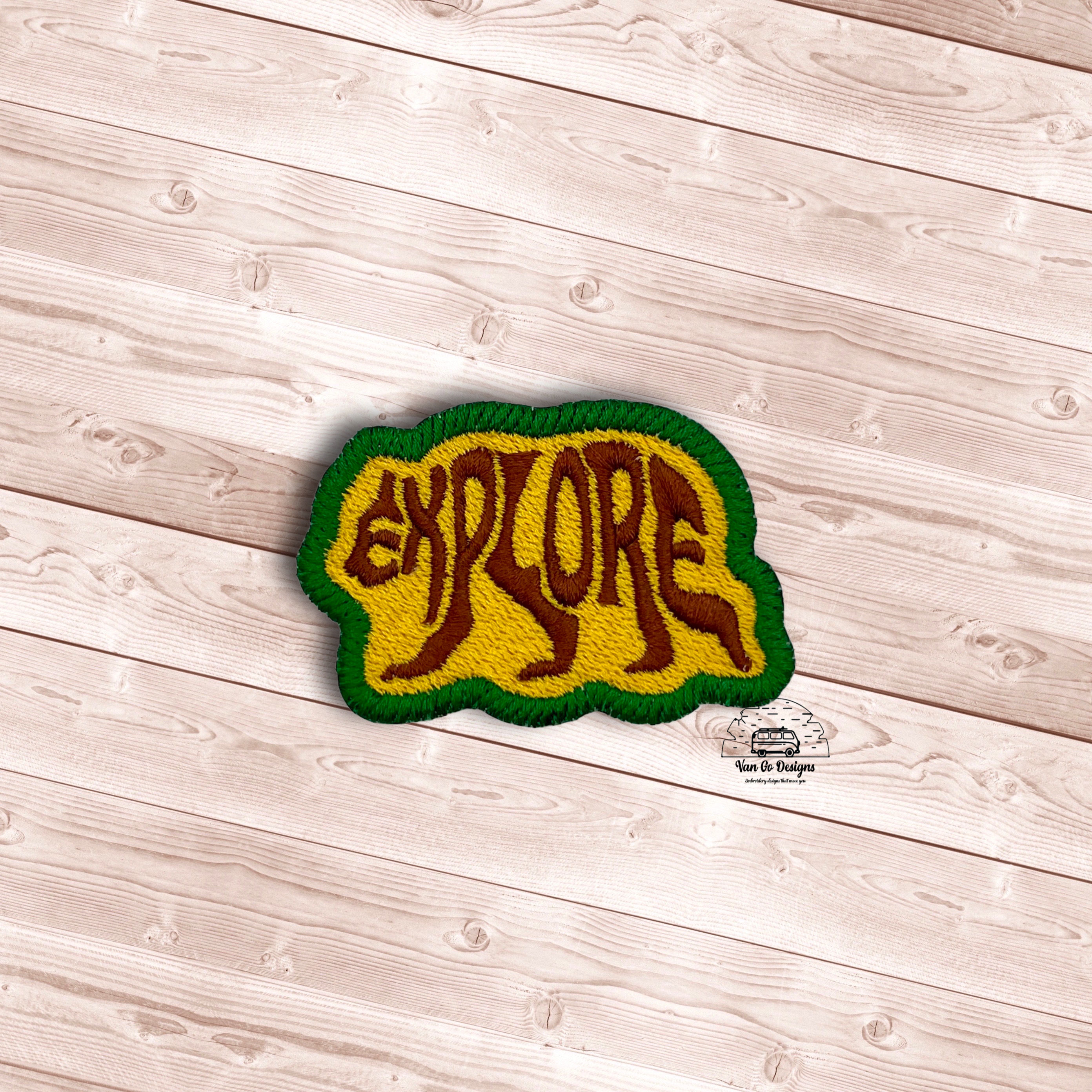 Bear Explore Patch- DIGITAL DOWNLOAD