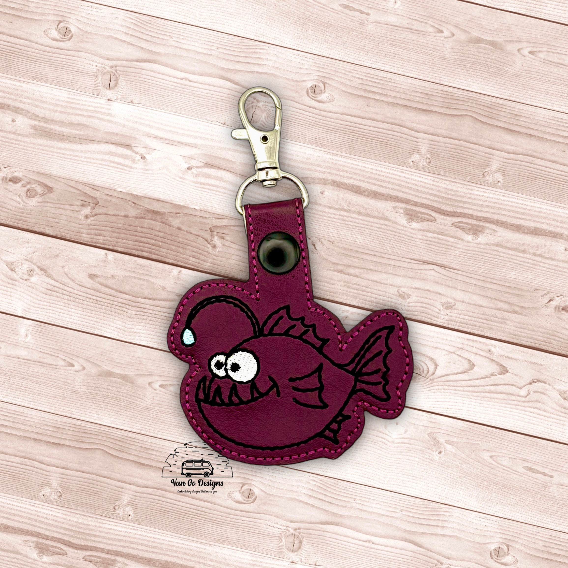 Anglerfish Snap Tag- DIGITAL DOWNLOAD