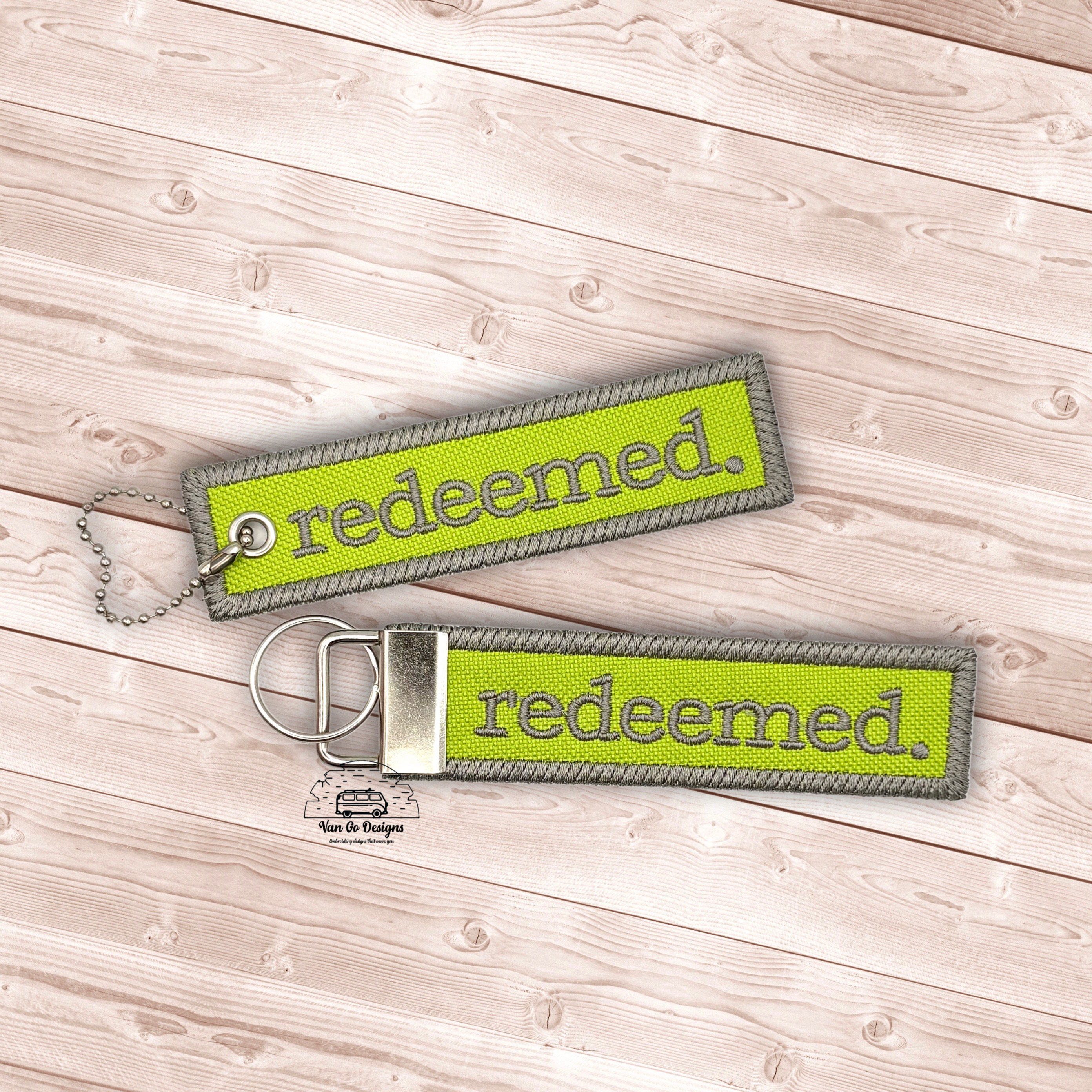 4x4 Redeemed Soft Key Tag- DIGITAL DOWNLOAD