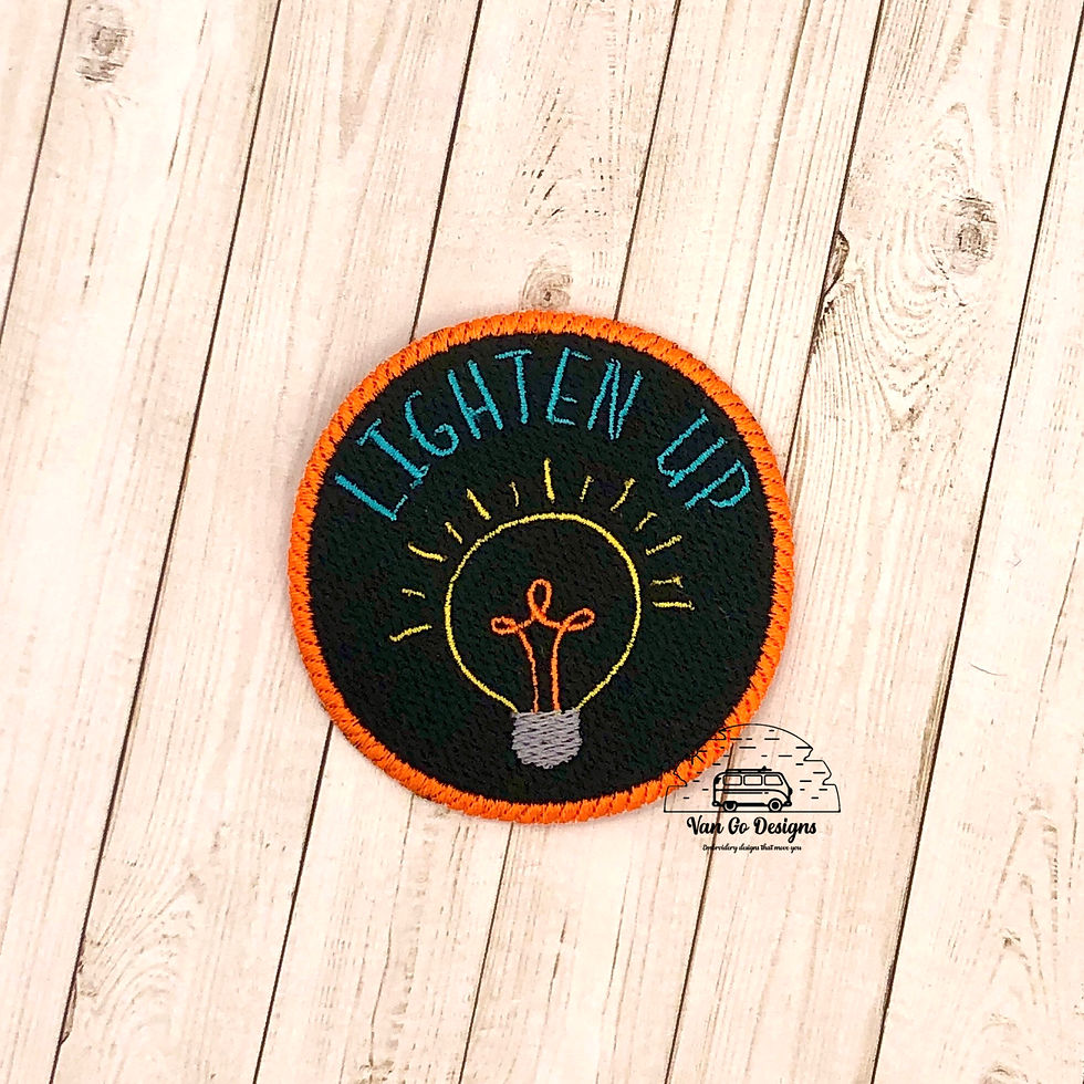 Lighten Up Patch- DIGITAL DOWNLOAD