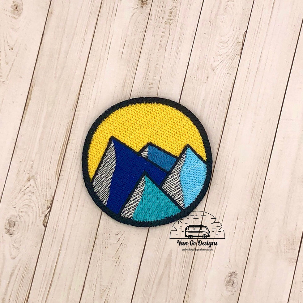 Many Mountains Patch- DIGITAL DOWNLOAD