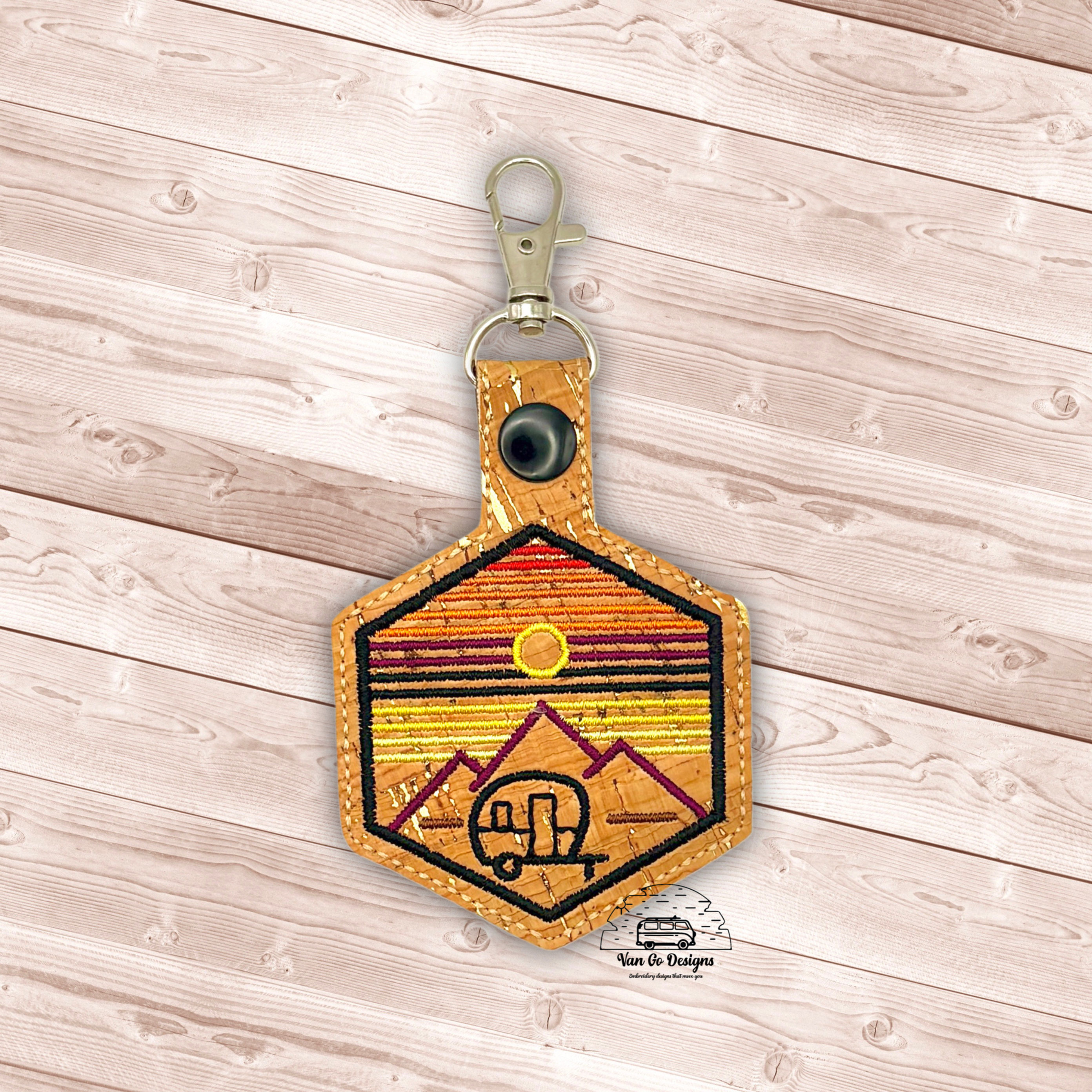 Hexy Camper Snap Tag- DIGITAL DOWNLOAD