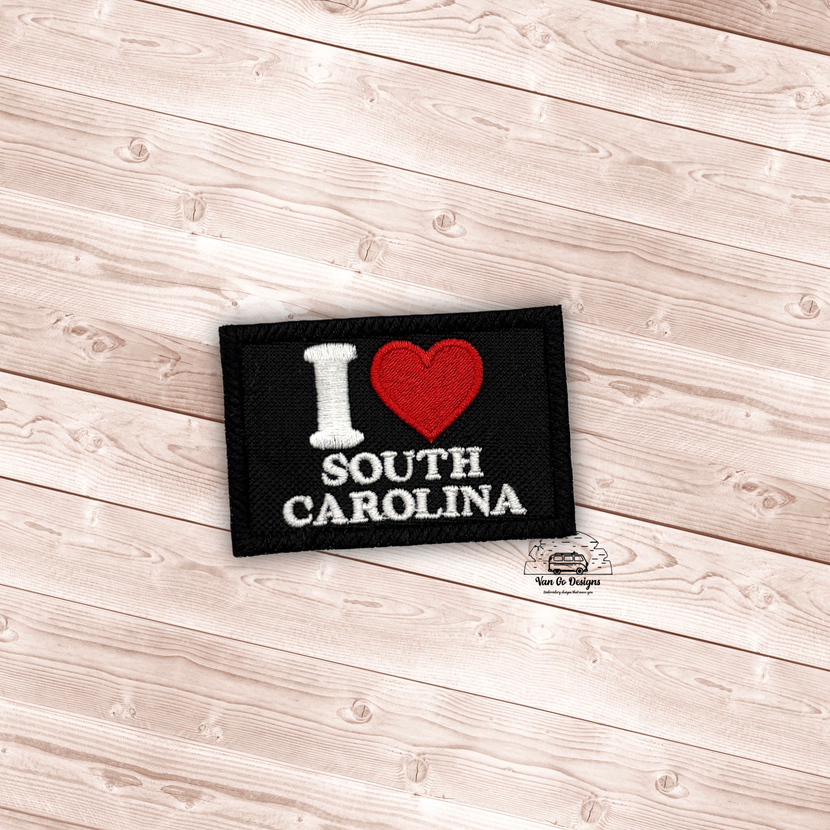 I Love South Carolina Patch- DIGITAL DOWNLOAD