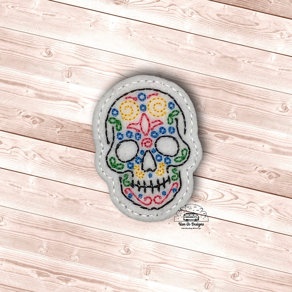 Calavera de Azucar Feltie- DIGITAL DOWNLOAD