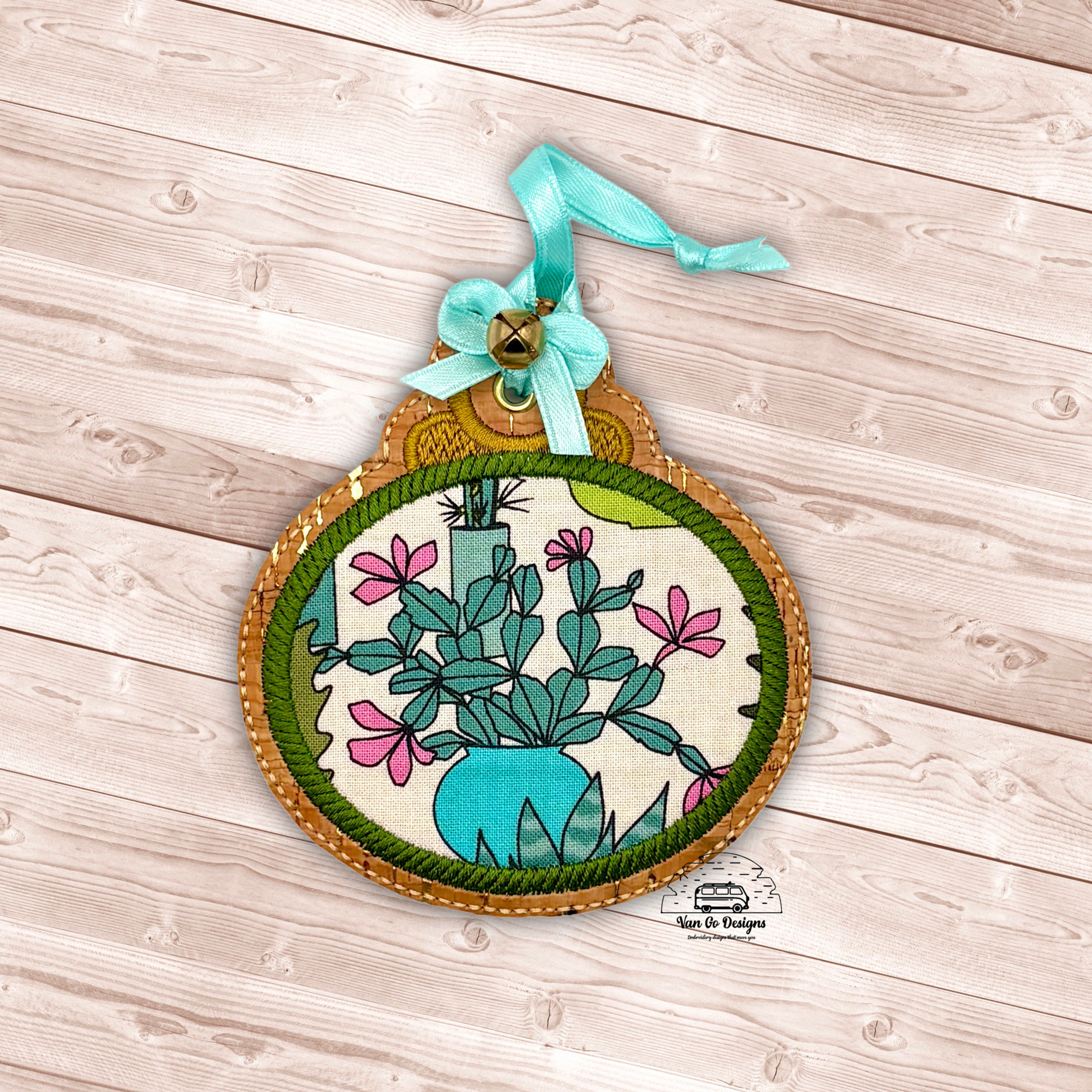 Oval Horizontal Blank Applique Ornament- DIGITAL DOWNLOAD