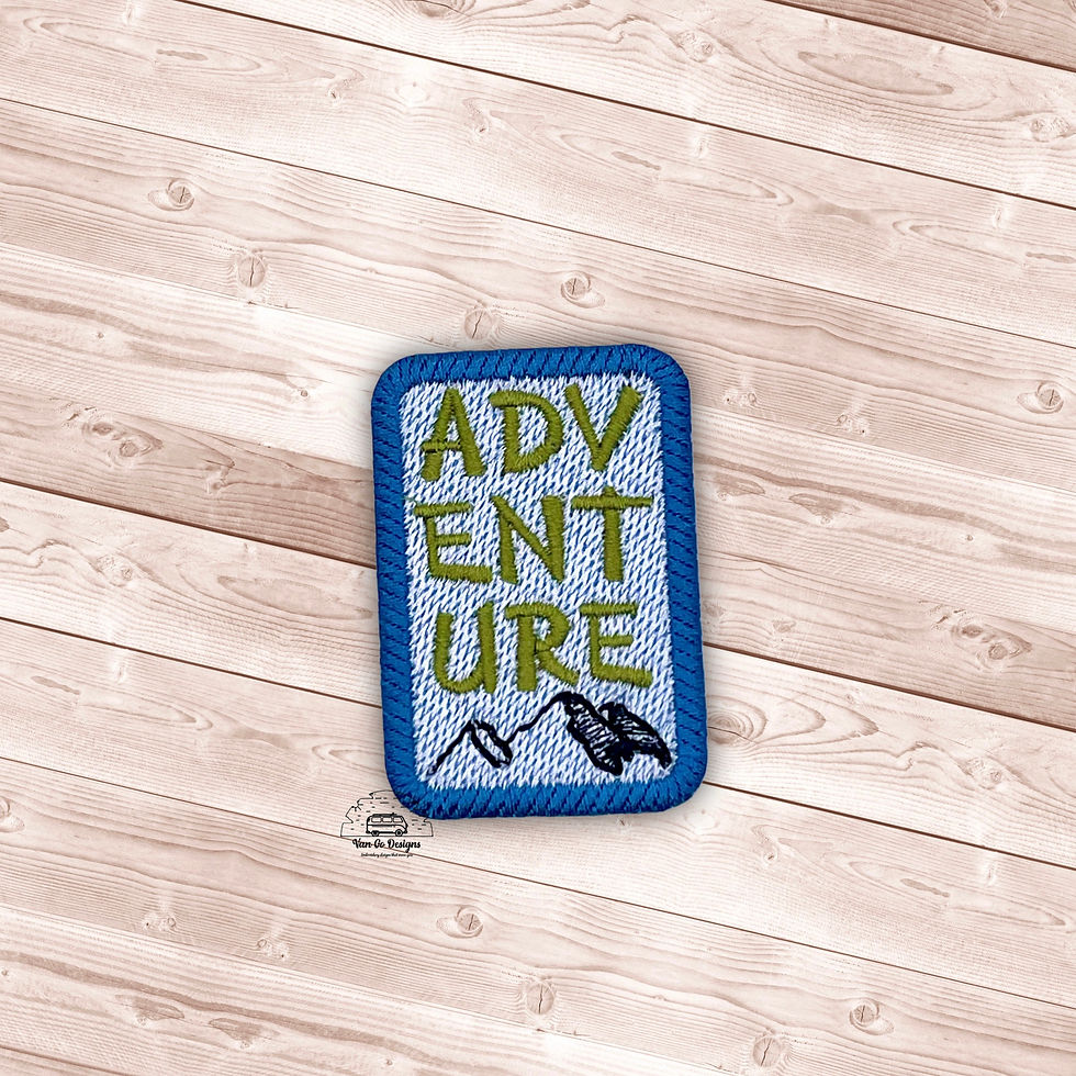 Adventure Mountain Patch- DIGITAL DOWNLOAD