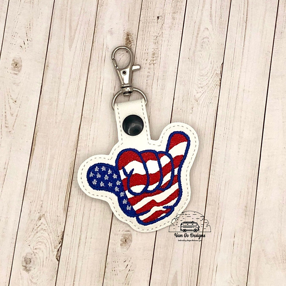 Americana Shaka Snap Tag- DIGITAL DOWNLOAD