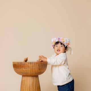 First birthday cake smash studio session San Diego