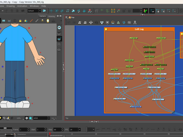 Adding Deformers and 2-point Constraint to rig