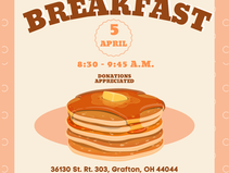 Join us for pancake breakfast and Easter Sunday Service