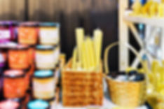 Stall-with-wax-candles-at-the-Vilnius-Ch