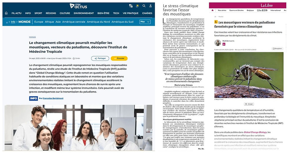 Our paper made the news in Belgium