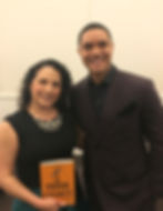 Nicole Van Cleve and Trevor Noah at the NAACP Image Awards