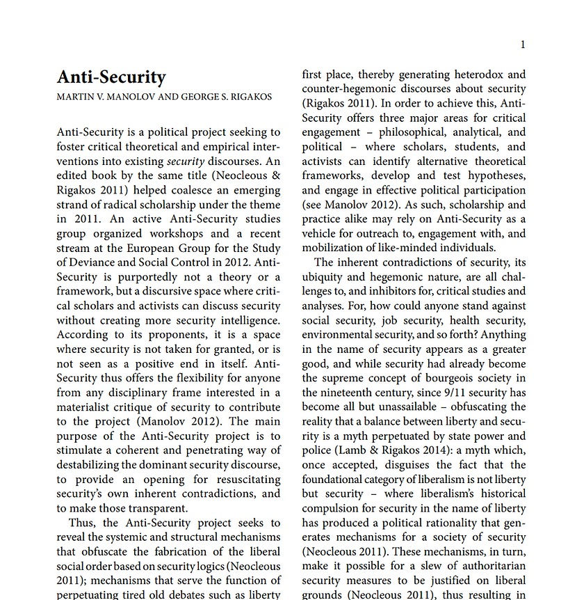 Anti-Security (2014)