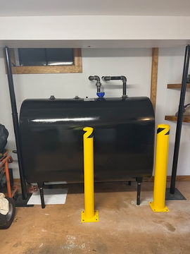 Oil Tank in Basement