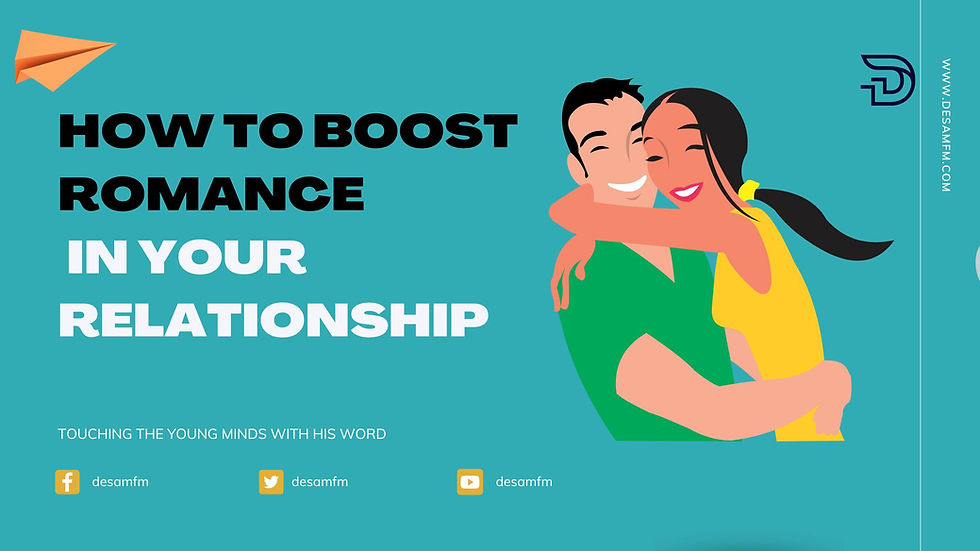 Boost Romance in Your Relationship