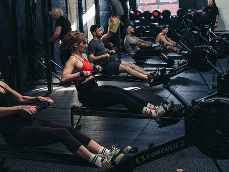 CrossFit Staines Hyrox training group session in Surrey