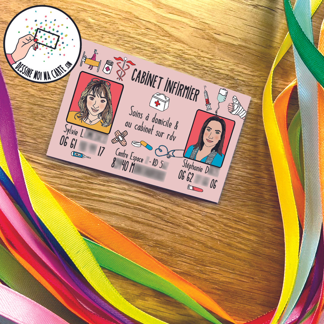 CARTE SUR MESURE - RECTO - PORTRAITS