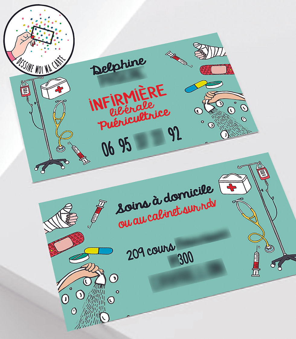 Miniature : CARTE SUR MESURE - RECTO/VERSO