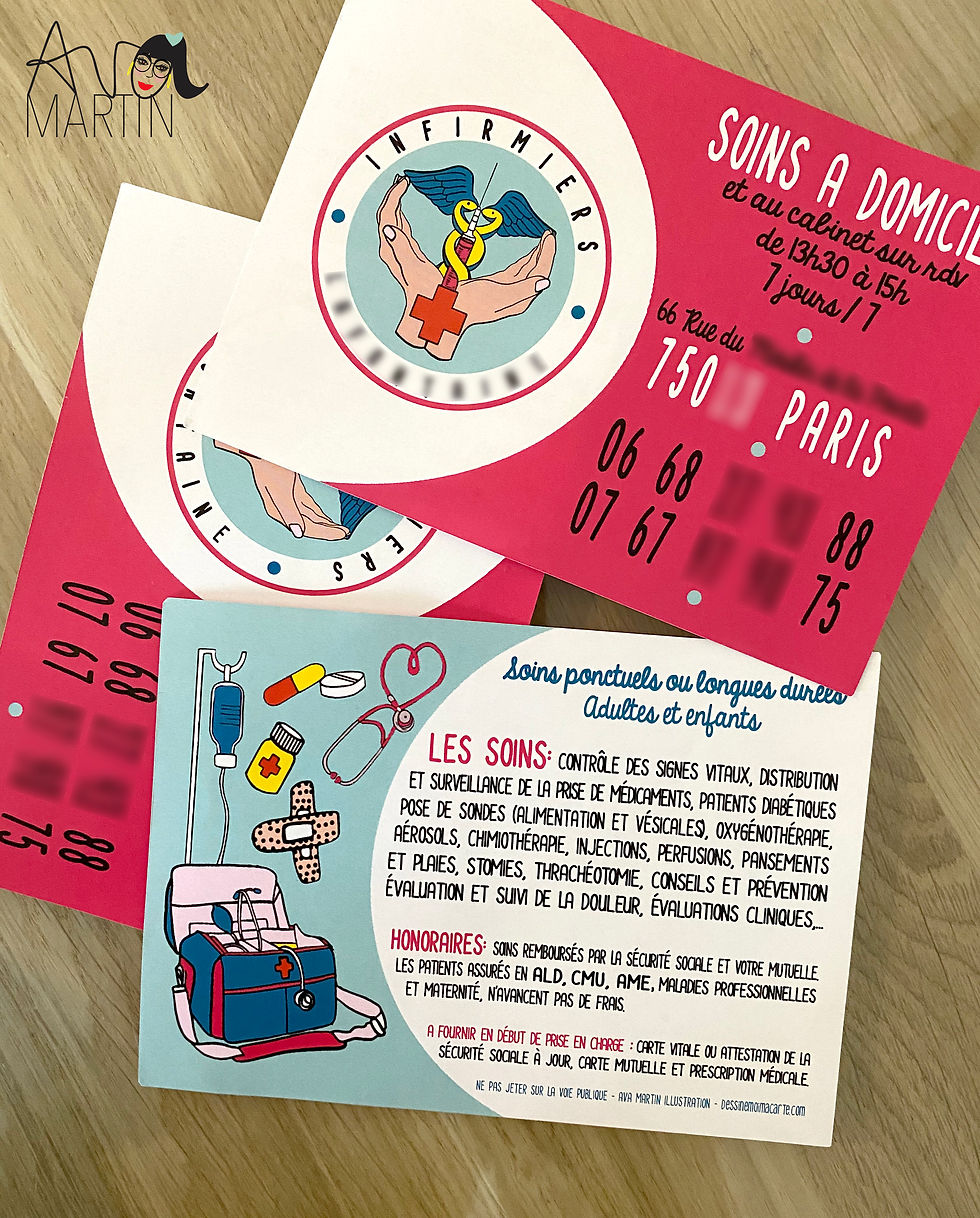 flyer infirmière