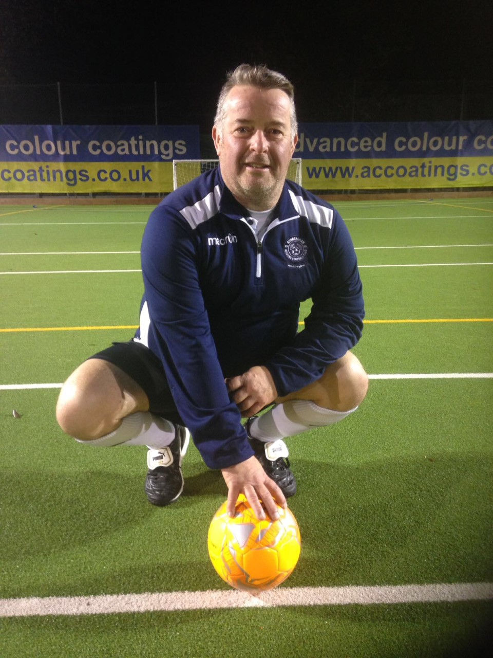 David Castle - England Over 50's First Team Coach