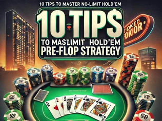 노리밋 홀덤에서 프리플랍 전략 마스터하기: 카지노사이트 승리로 이끄는 10가지 필수 팁
